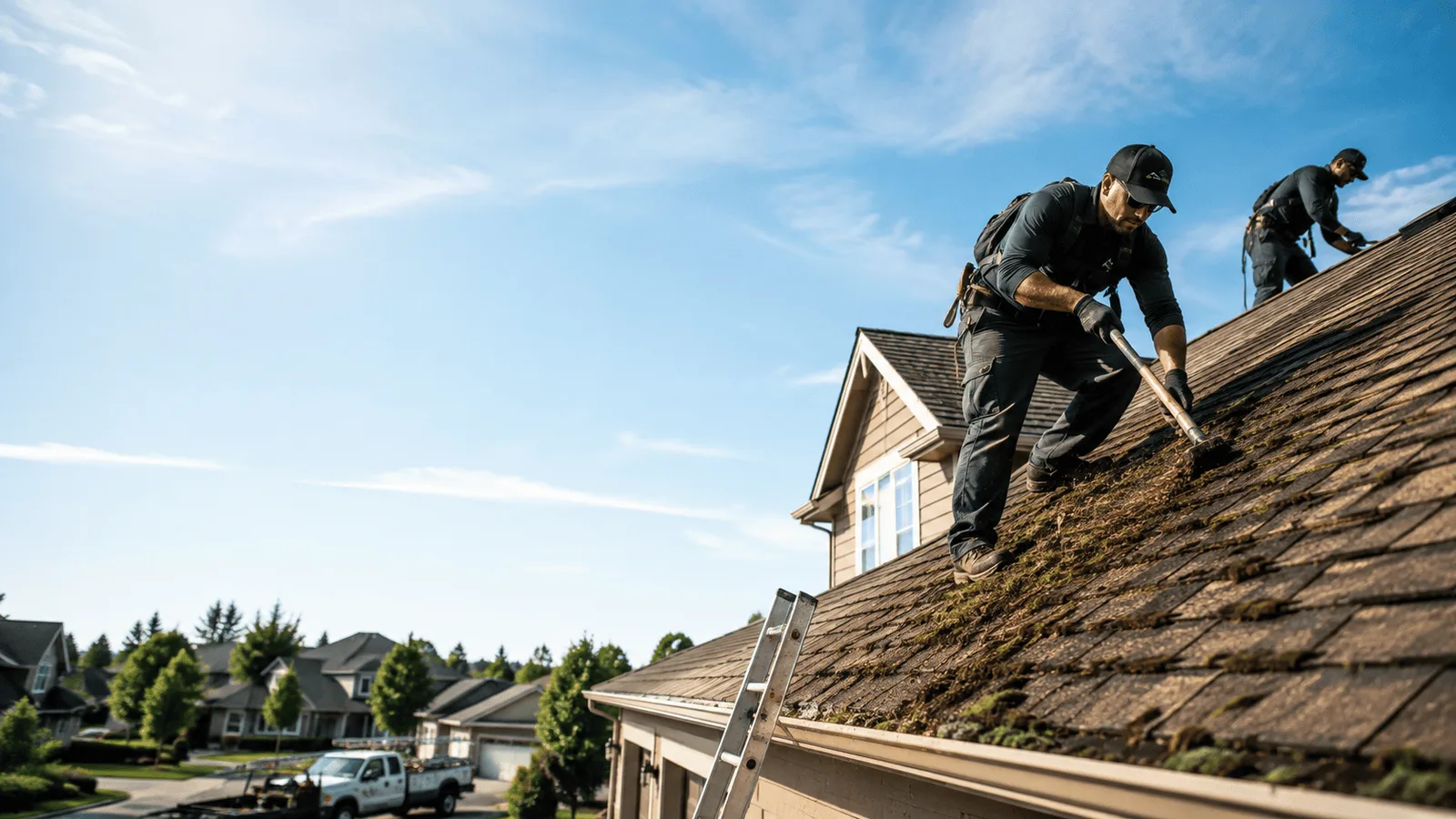 Roof Moss Removal in Plumtree, NC near me